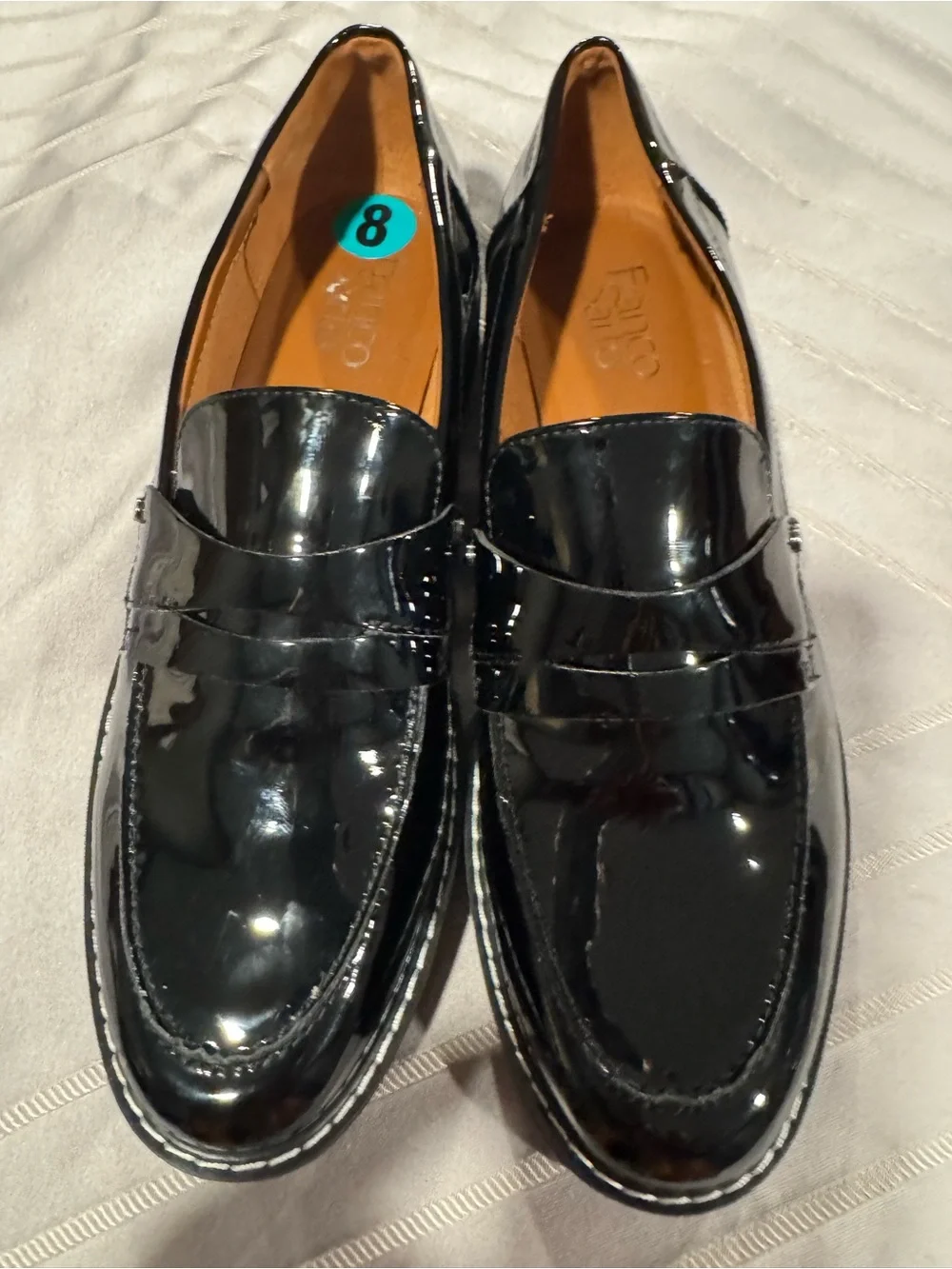 Franco Sarto sleek patent